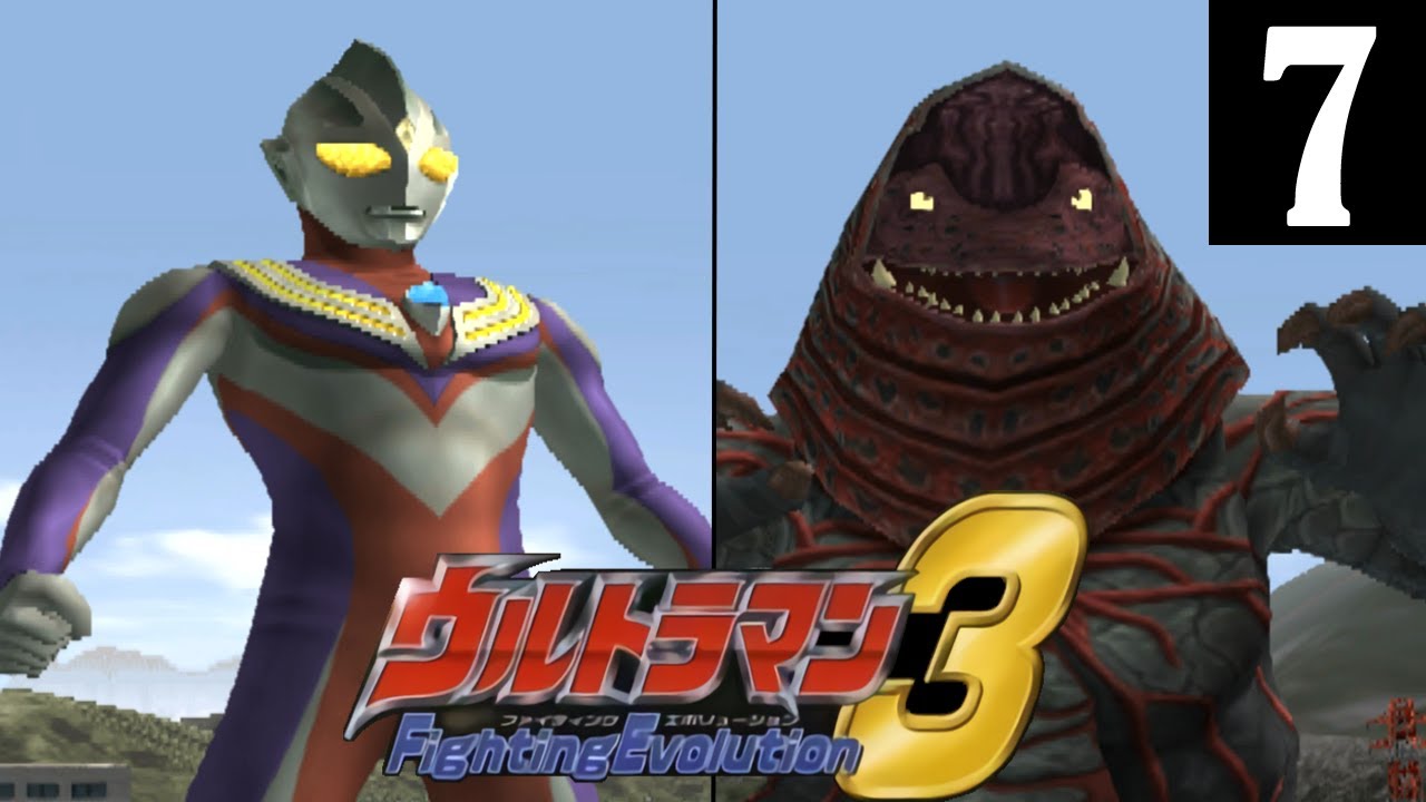 [PS2] Ultraman Fighting Evolution 3 - Story Mode Part 7 (1080p 60FPS) [Eng Sub]