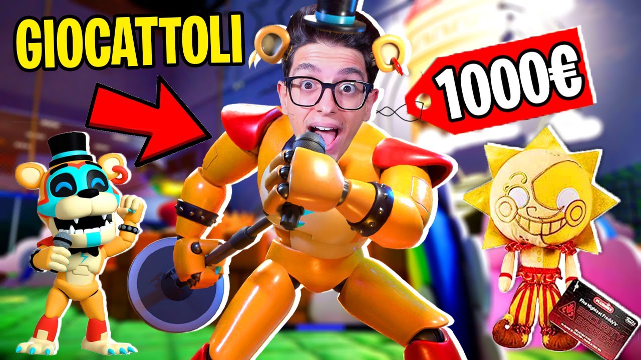 COMPRO 10 PRODOTTI SU FNAF SECURITY BREACH!!