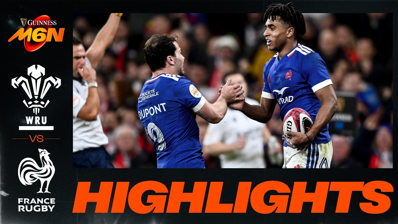 HIGHLIGHTS | Wales v France | The Grand Slam hopes are still alive! French rugby is another level!