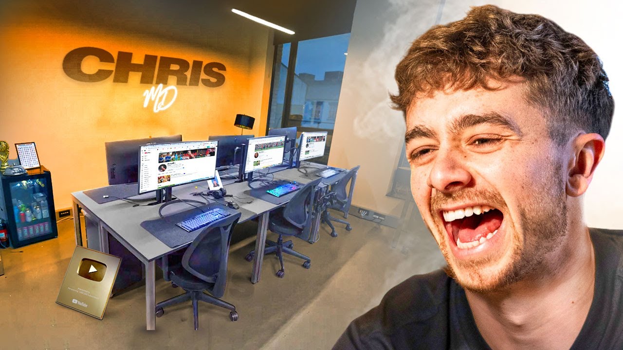 ChrisMD CHALLENGED Me To BUILD His DREAM OFFICE