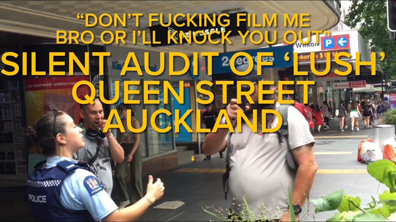 Silent audit of &lsquo;LUSH&rsquo; cosmetics,queen street Auckland New Zealand. All interactions edited version