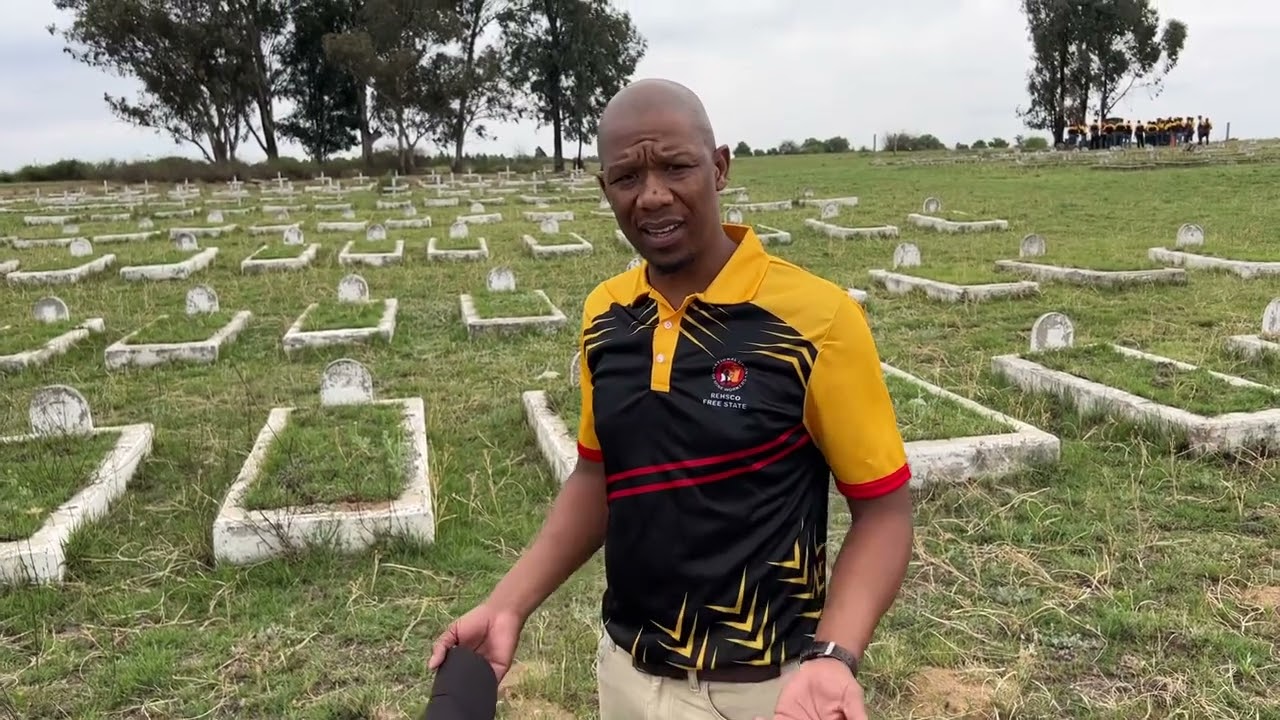 Black mineworkers buried and dumped after a mine disaster in South Africa