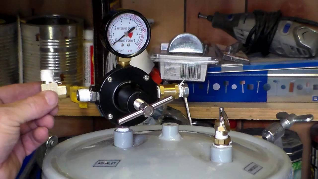 Converting a Harbor Freight Paint pressure tank into a Resin pressure tank for knife scales
