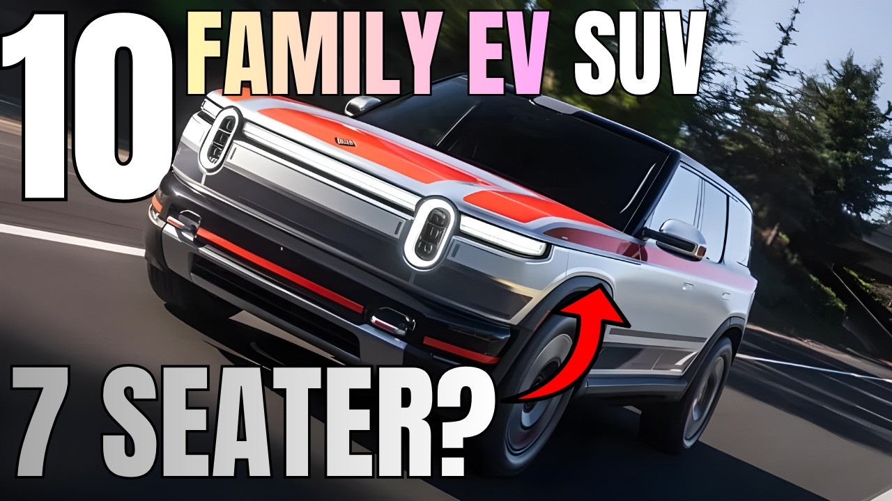 435 Miles of Range and 7 Seats &mdash; Top 10 Electric SUVs for Families in 2026