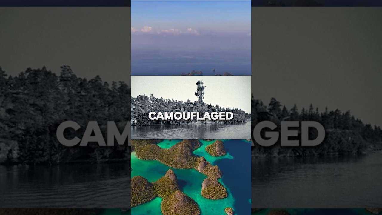 WW2 Ship Pretends To Be An Island