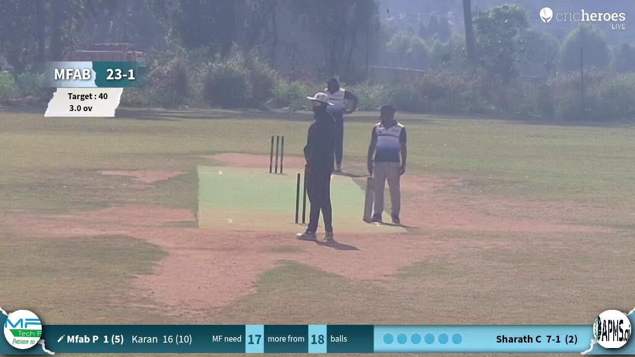 APMS.ai vs Mfab live cricket match | Mother India Cup-2026- Season2 live - Namma Cricket Ground (NCG
