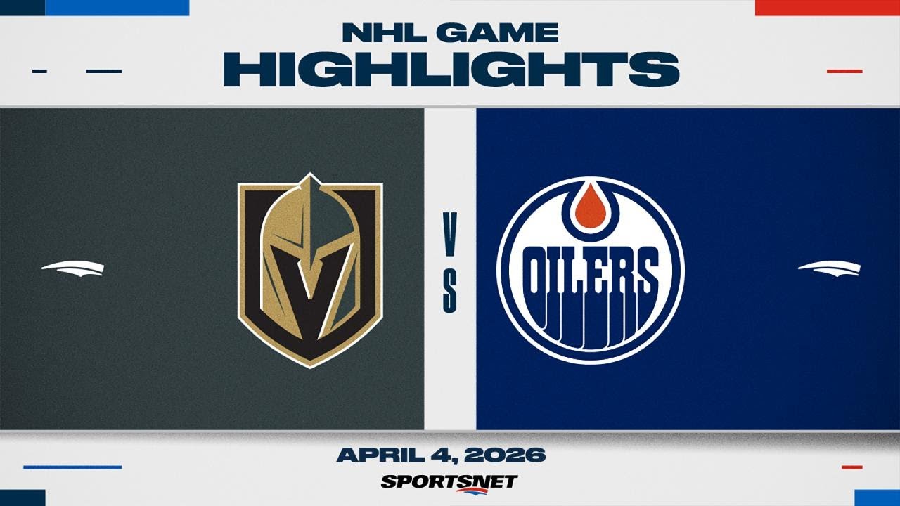 Najważniejsze momenty NHL | Golden Knights kontra Oilers &ndash; 4 kwietnia 2026 r.