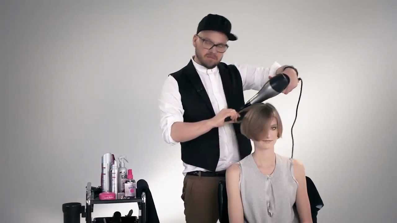 So stylen Sie eine kurze Bobfrisur - dreimal anders