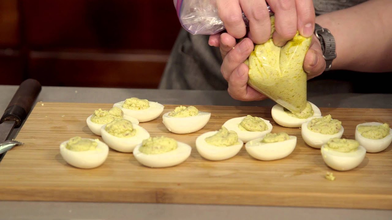 Avocado and Bacon Deviled Eggs Recipe: FOODBEAST
