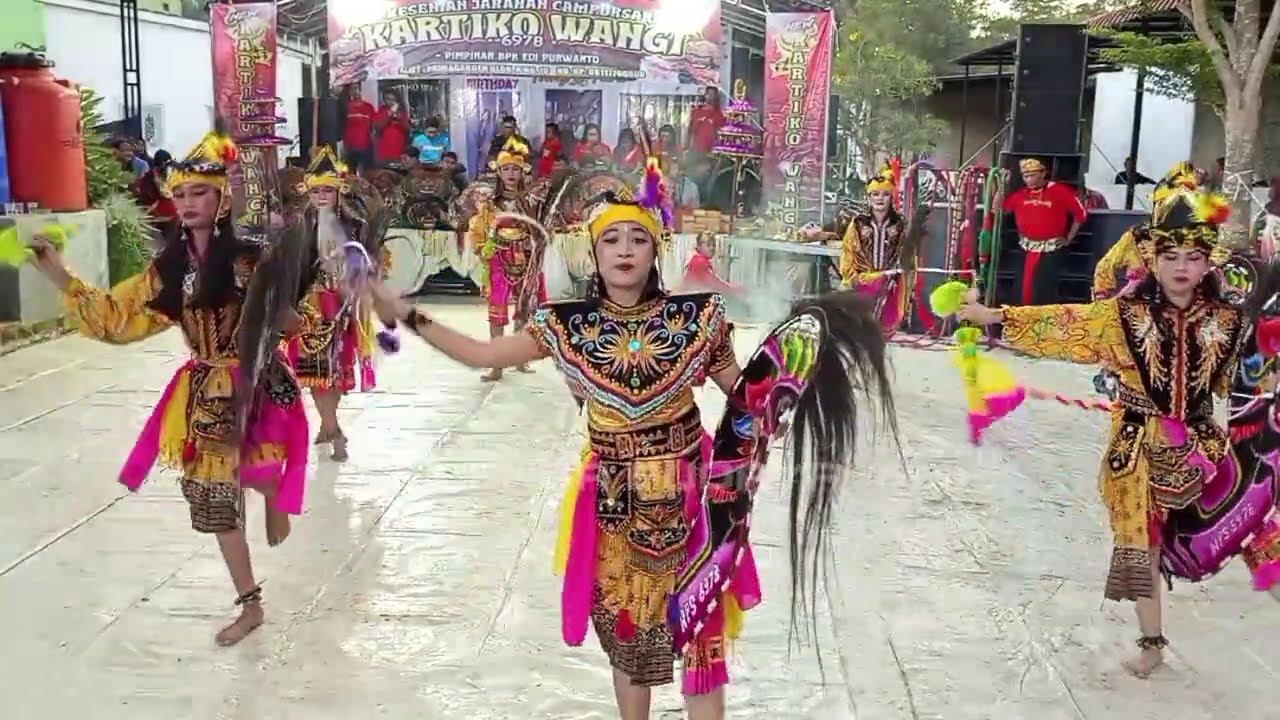 Keren Pesona Jaranan Senterewe New Kartiko Wangi