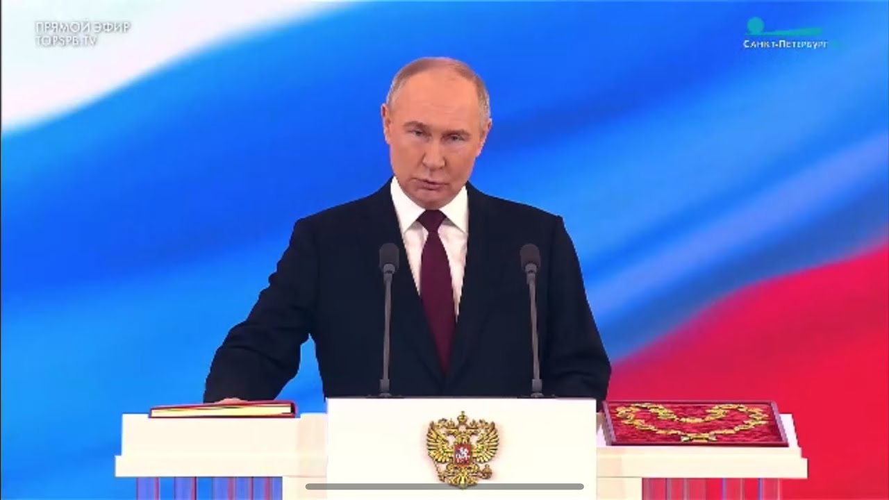 🇷🇺プーチンパーティー　ロシア国歌合唱シーン
