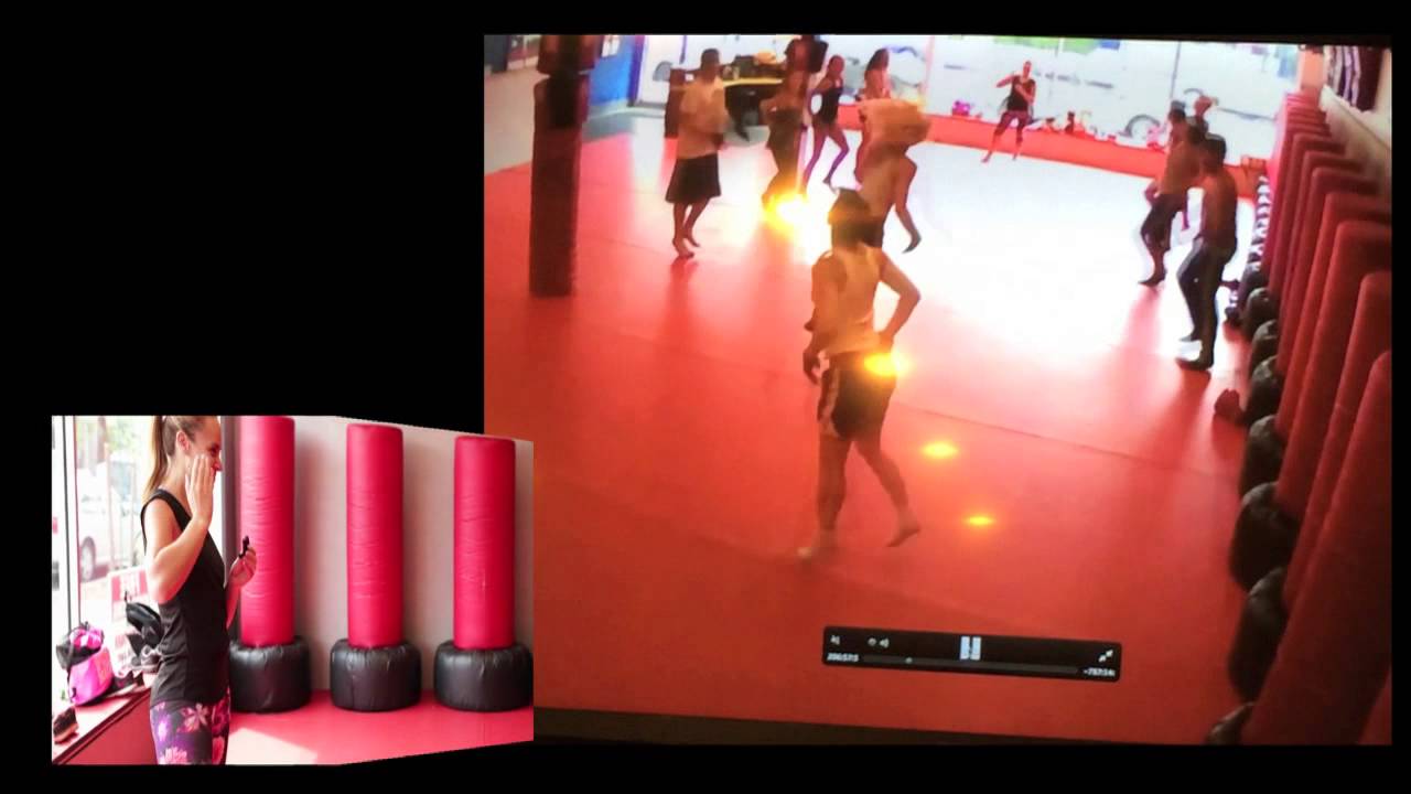 Kickboxing Flash mob Proposal - marriage proposal