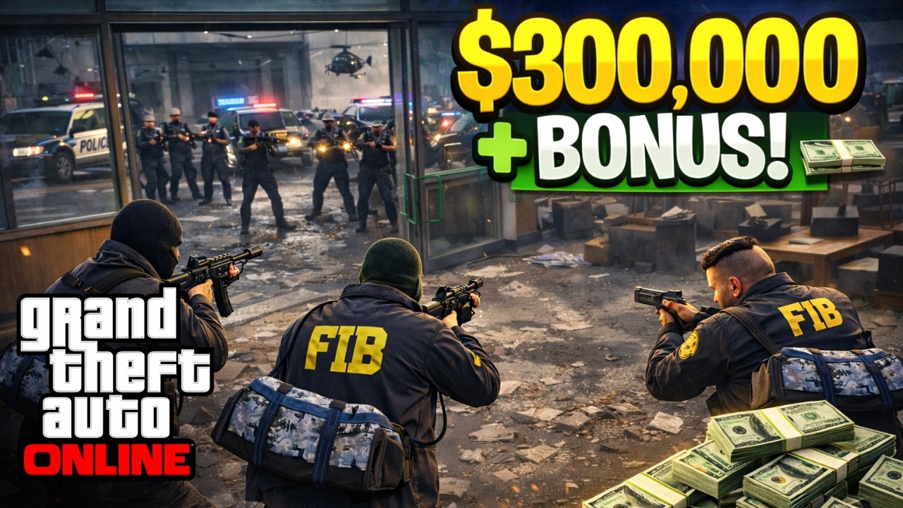 GTA Online O ROUBO MAIS LOUCO QUE JÁ FIZ #43
