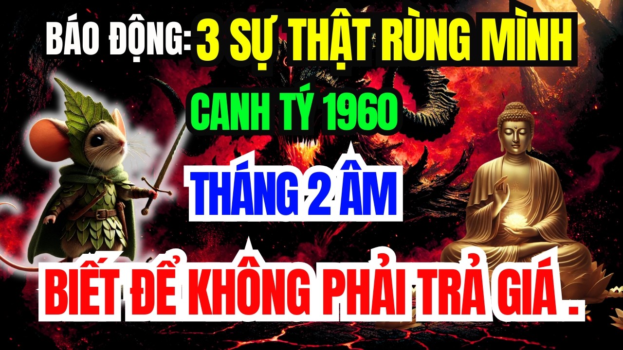 Chấn Động Đáng Sợ: Canh Tý 1960 Sau 67 Tuổi Trả Nợ Âm 99% Dính Vận Xấu, Biết Muộn Hối Tiếc Cả Đời