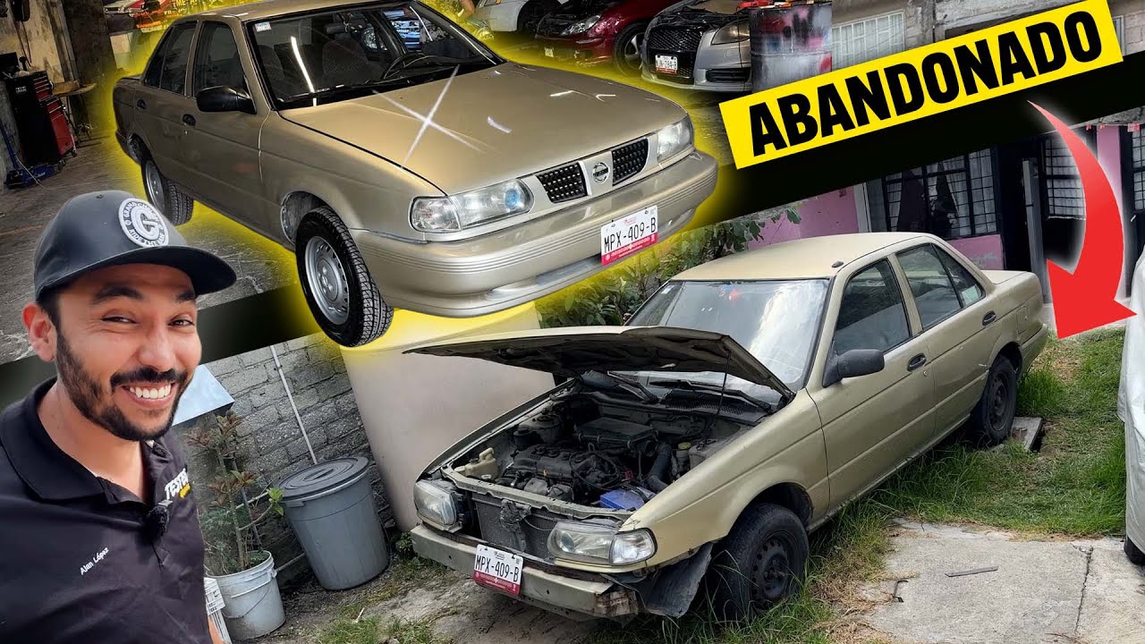 reparamos el tsuru ABANDONADO de un seguidor en 5 dias