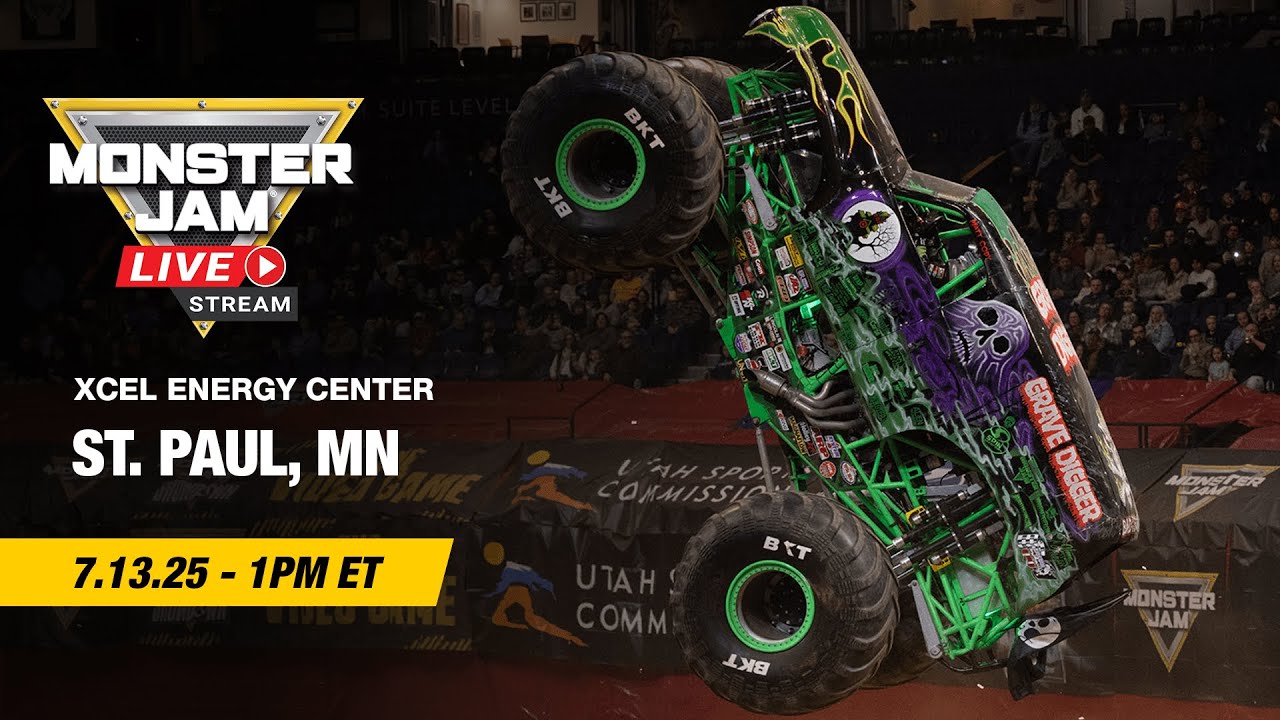 Monster Jam: St. Paul, MN - 3 (Full Event) | July 13, 2025