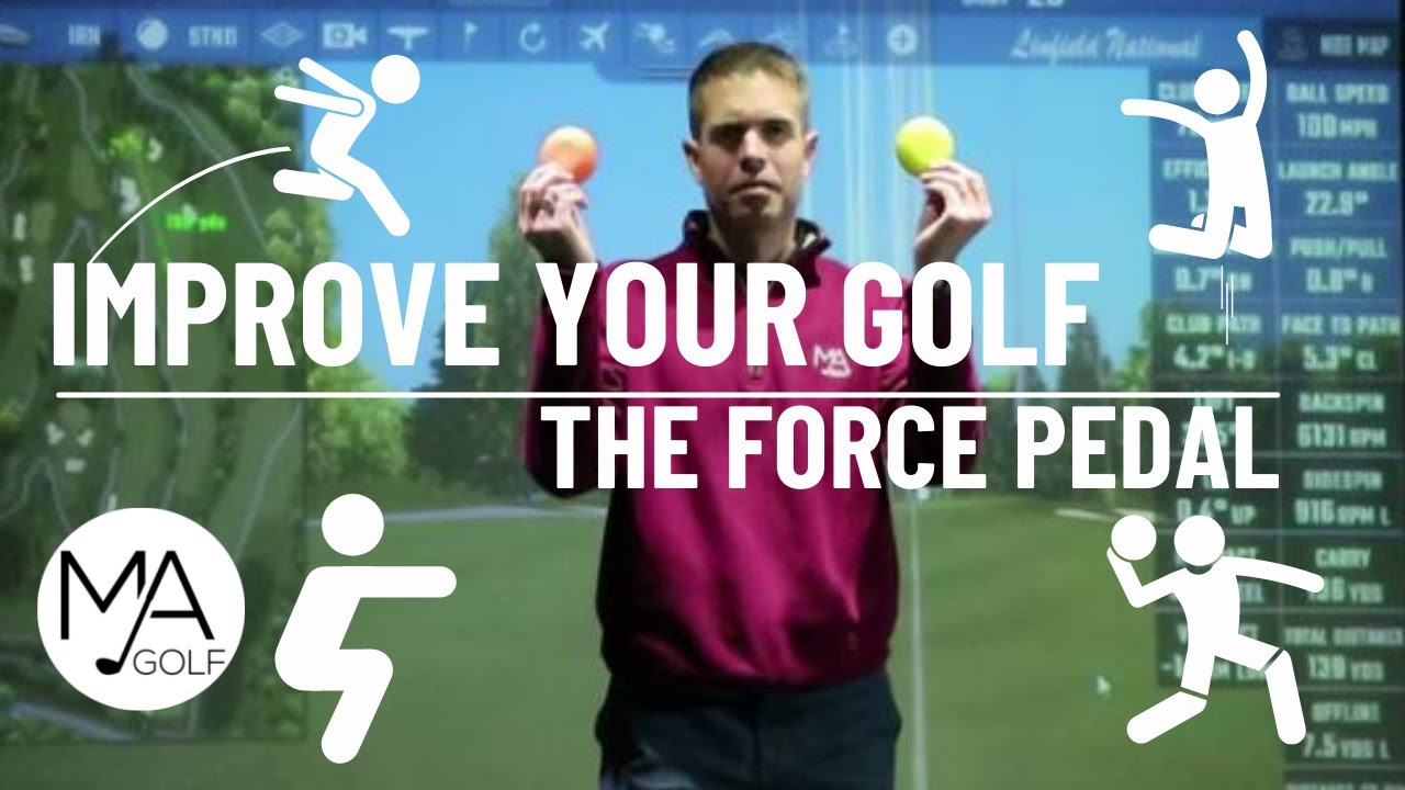 Improve your golf - The Force Pedal Review and Drills