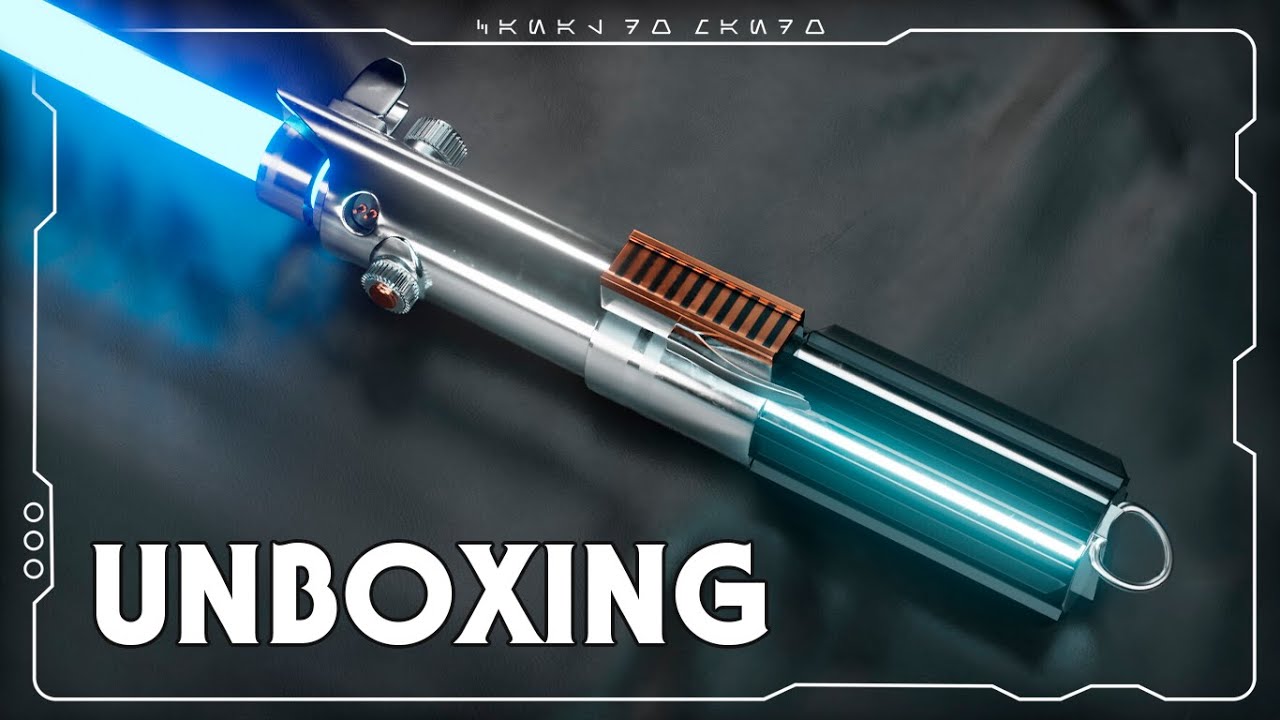 UNBOXING SABRE DE LUZ SKYWALKER (LUKE, ANAKIN E REY) - FORCE FX LIGHTSABER HASBRO | Canal do Mando