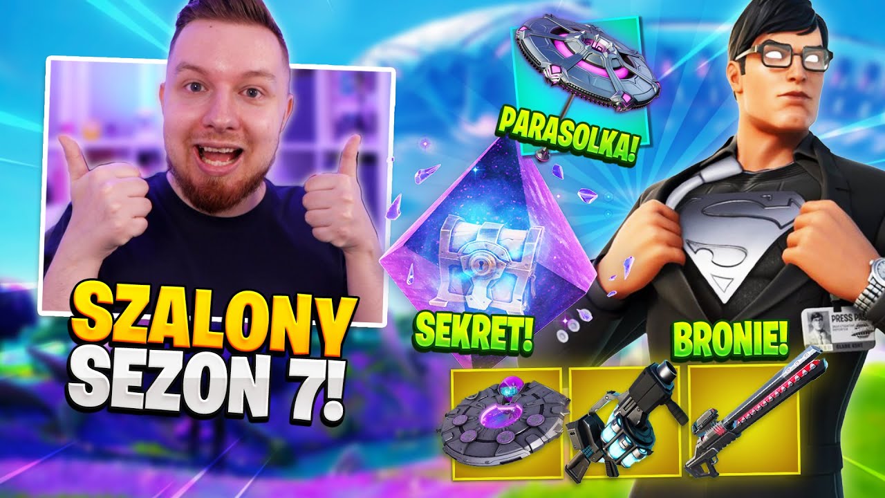 Sprawdzam NOWY SEZON 7 w Fortnite ... 🦸 (pierwszy WIN + NOWOŚCI!)