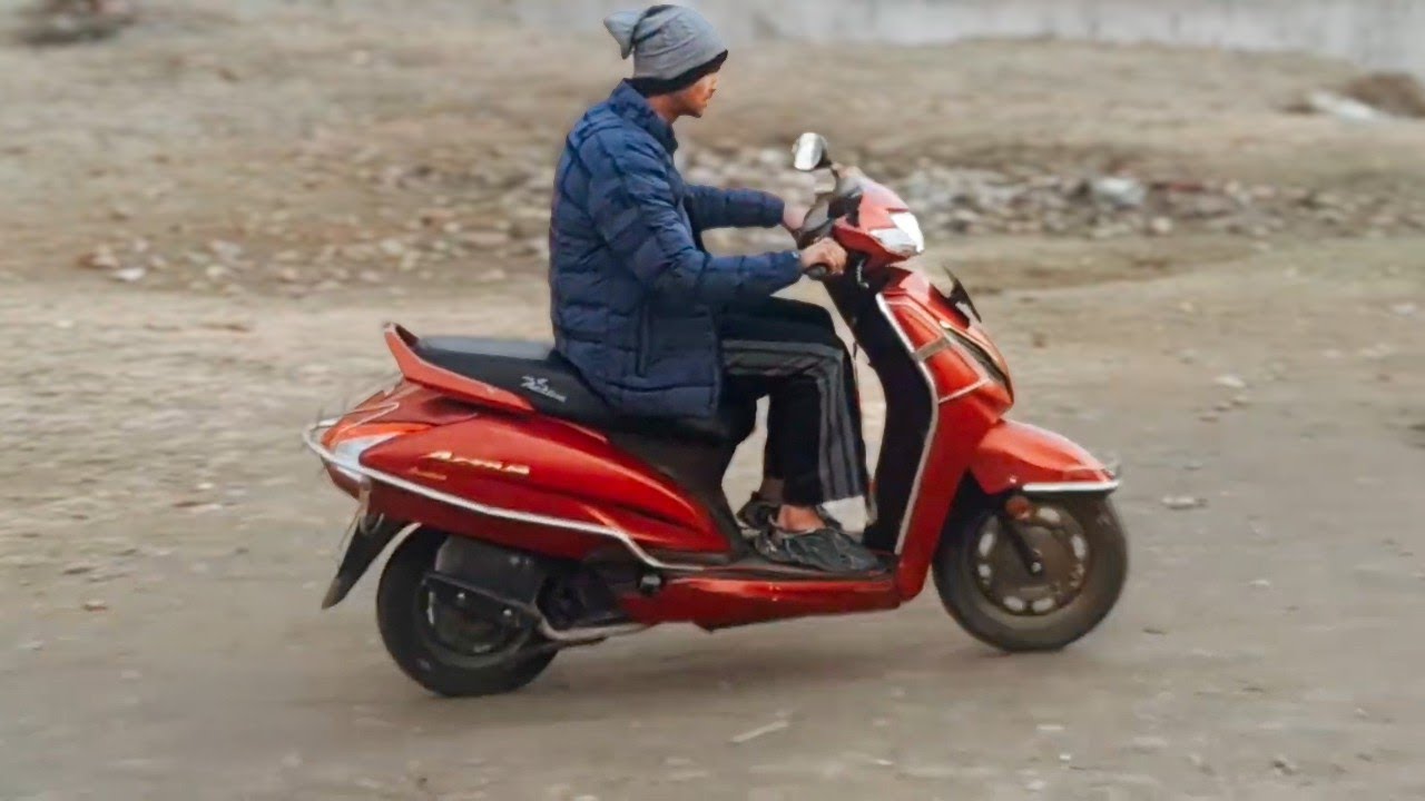 Son Tanishk Rawat has learned to ride a scooter, which is good news.