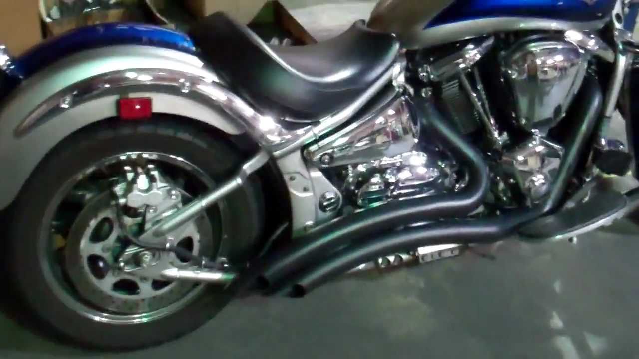 Kawasaki Vulcan VN2000 Radius Exhaust by Freedom Performance. Wicked Sound!