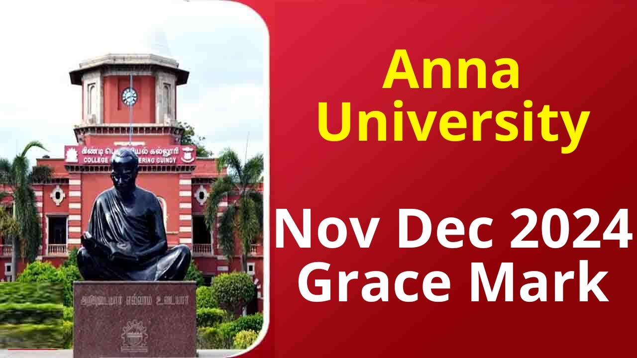 Anna University Grace Mark Nov Dec 2024 | Anna University Latest News Today | Padeepz