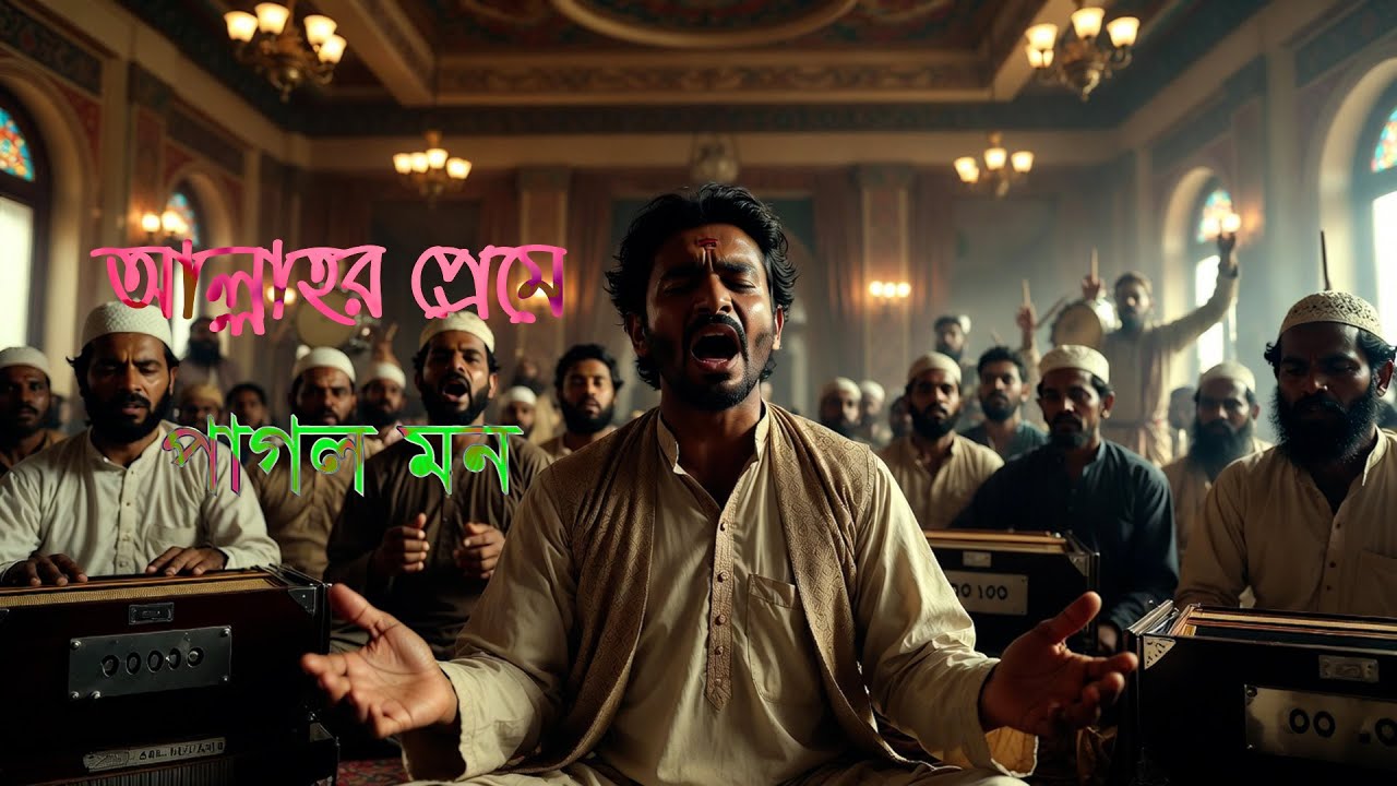 আল্লাহর প্রেমে পাগল মন | Divine Qawwali Beats | Epic Bangla Qawwali | আল্লাহু আল্লাহু