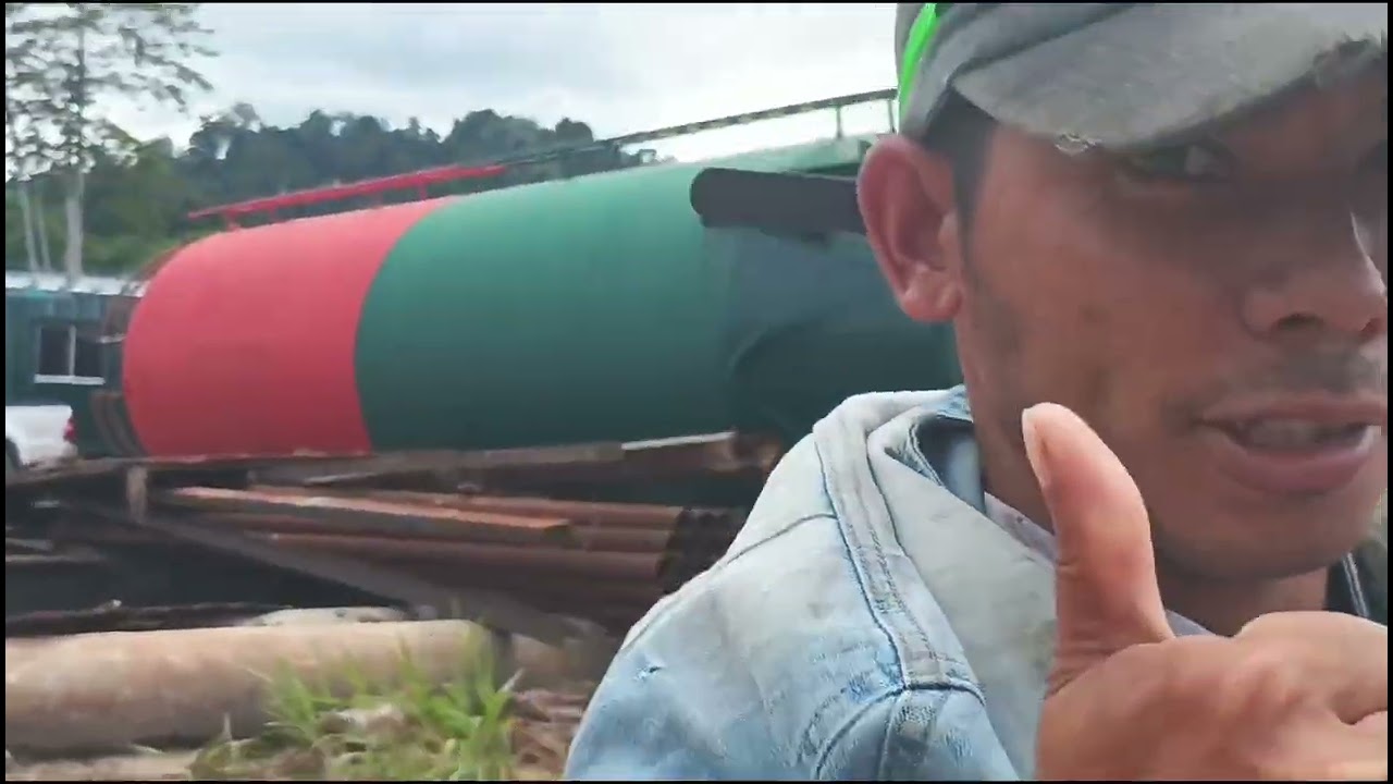 Membina Jetty sementara dan memperbaiki jalan akses menuju ke stockyard #highlights 