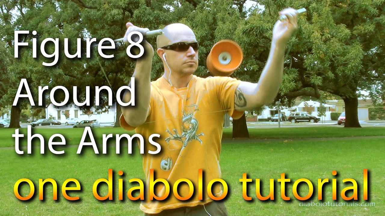 Diabolo Tutorial - One Diabolo Figure 8 Around the Arms