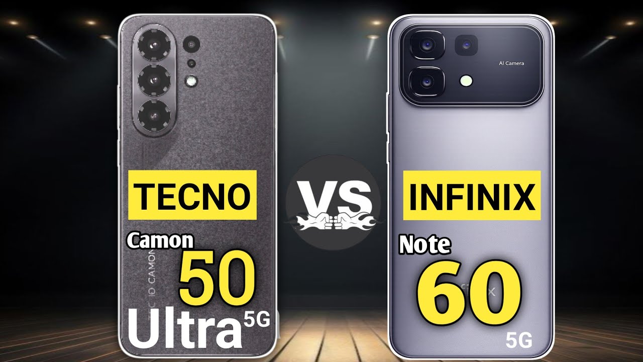 TECNO CAMON 50 ULTRA |VS| INFINIX NOTE 60 || FULL COMPARISON ||