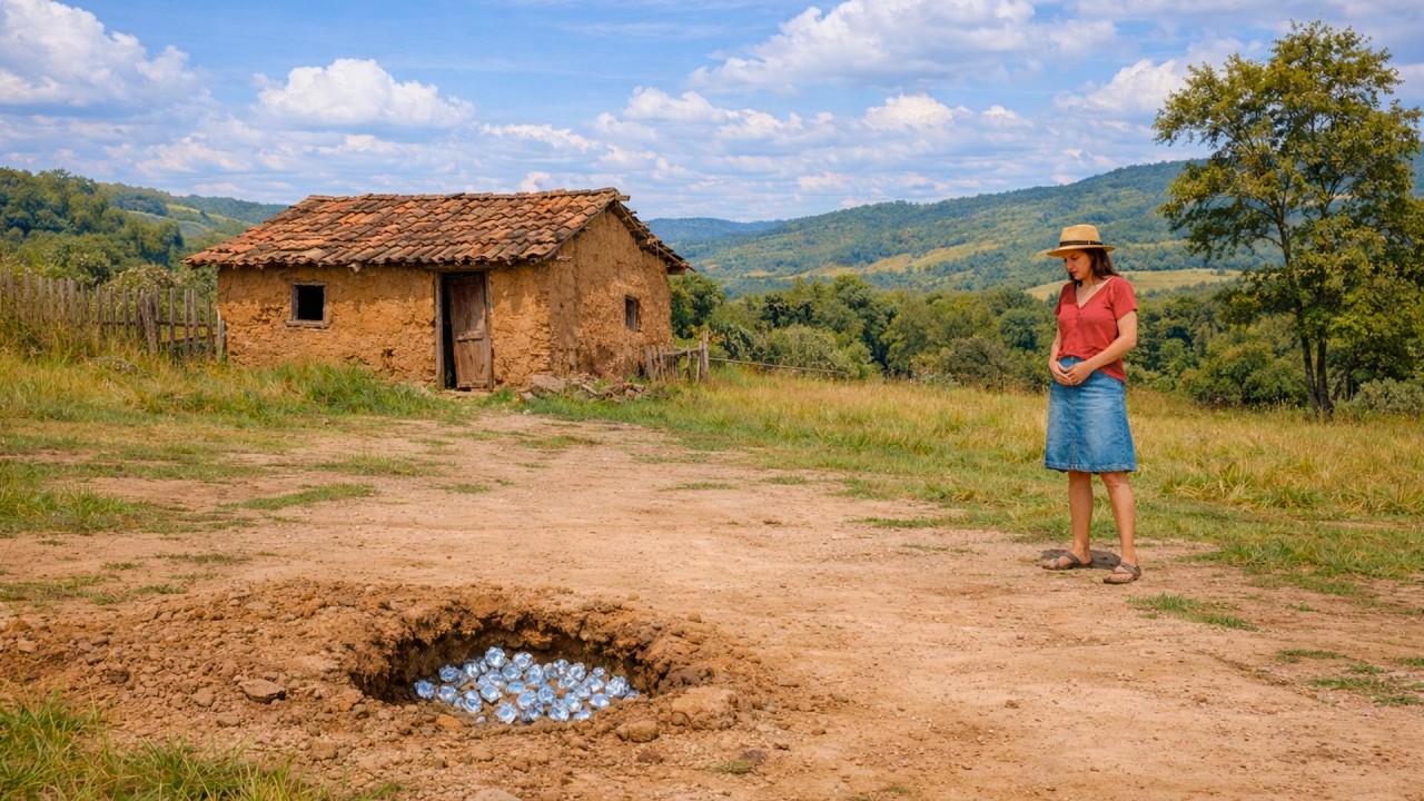 A VIUVA ODIOU  A CASA DE BARRO… até descobrir o que estava enterrado nela...