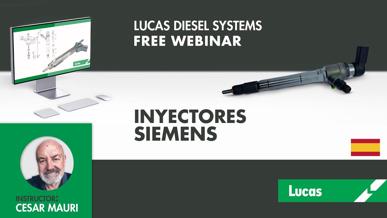 WEBINAR TÉCNICO | CESAR MAURI - INYECTORES SIEMENS