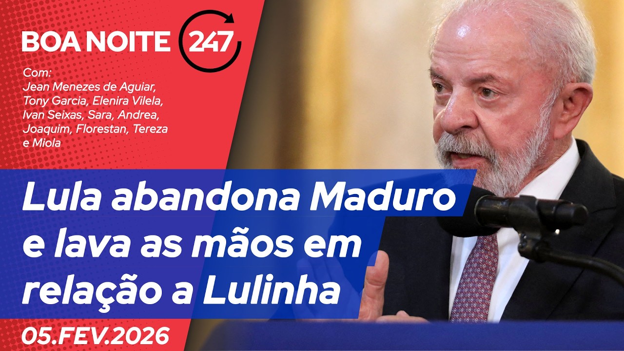 Boa Noite 247 – Luiz Inácio avisou: 