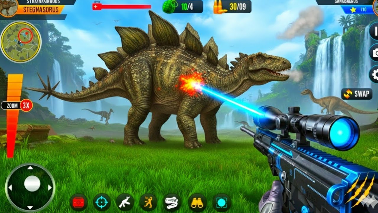 Wild Animal Hunter 3D: Epic Dinosaur Hunting Adventure 🦖|New 2026 Update Gameplay #6