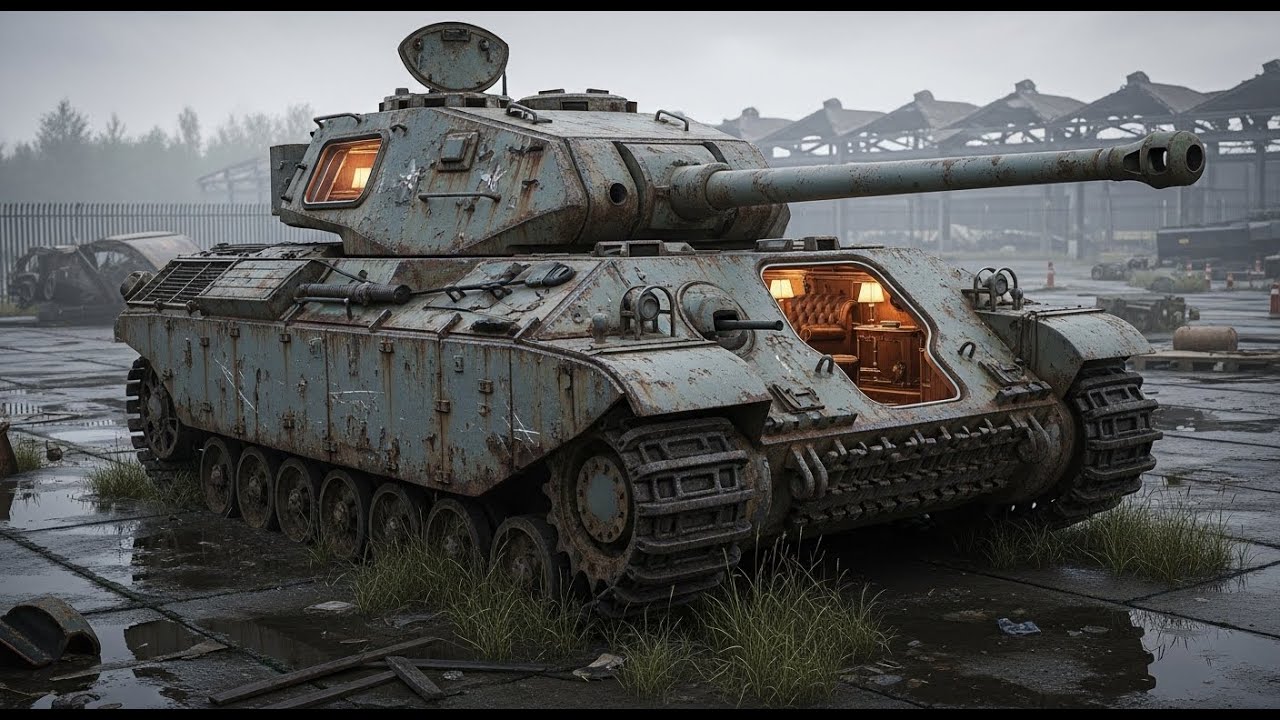 We Turned a WWII Tank Into a Luxury Survival Bunker