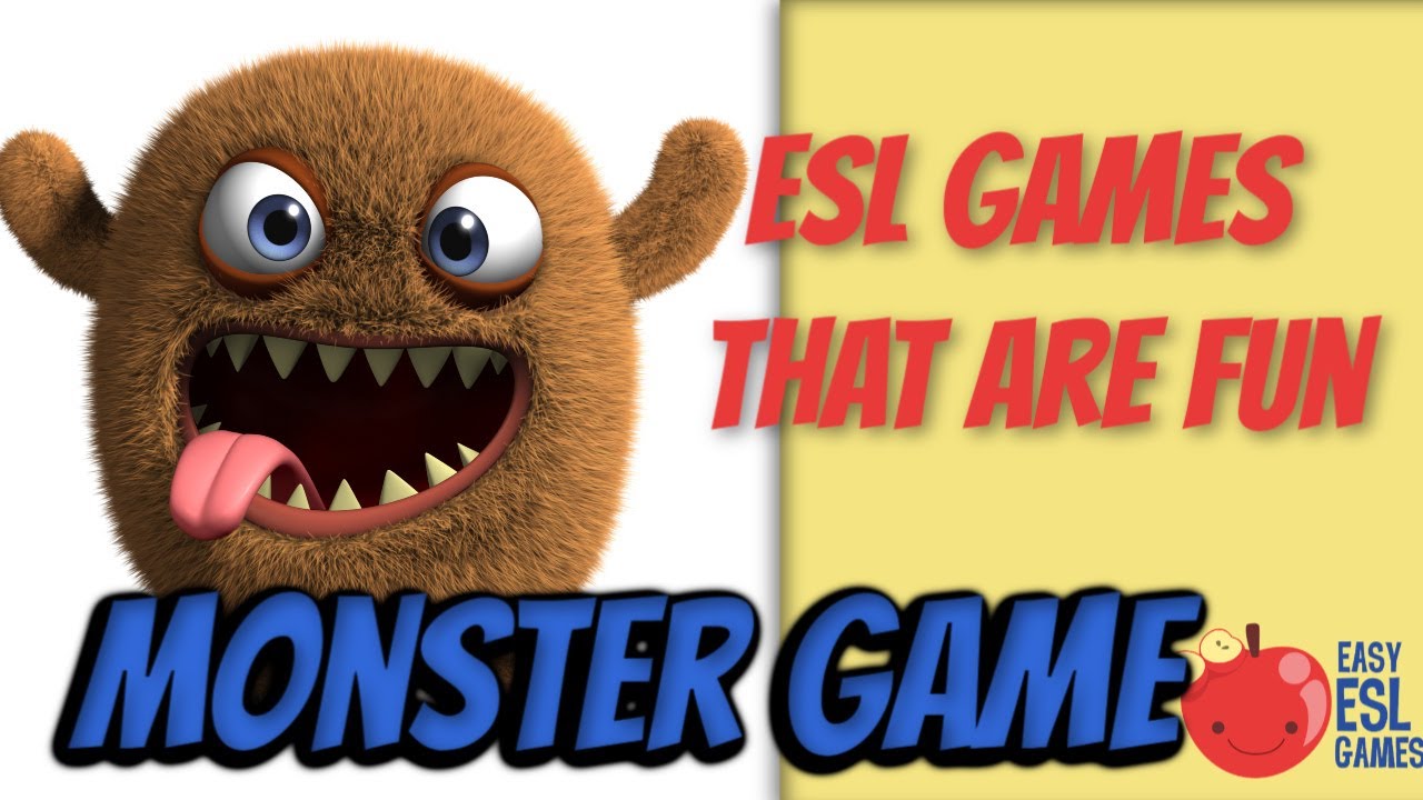 ESL Games That Are Fun | The Monster Game - Videos For Teachers
