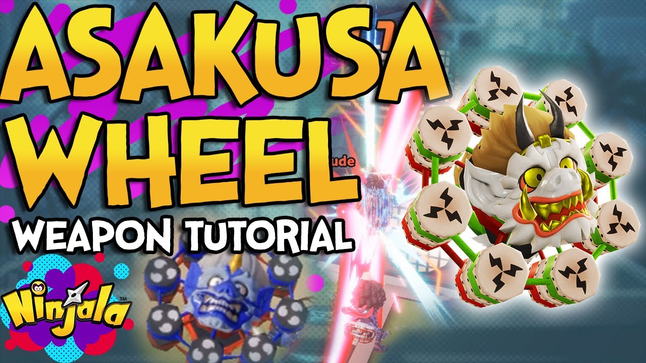 Ninjala Season 5 ASAKUSA WHEEL Tutorial/Guide 101