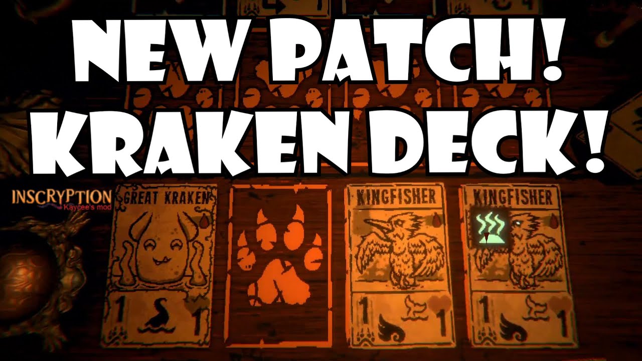 New Patch! We start with a kraken now! | Inscryption Kaycee's mod