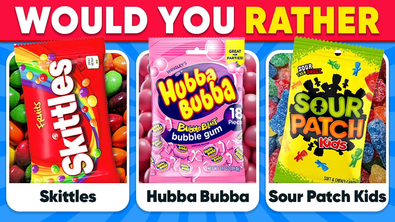 Would You Rather - EXTREME Candy & Sweets Edition 🍬🍧🥞 Paw Quiz