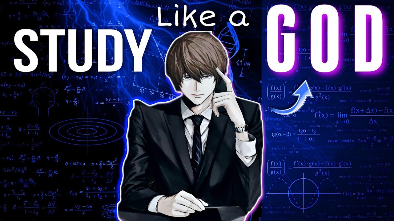 How To STUDY Like L LAWLIET (DEATH NOTE) | Genius-Level Study System