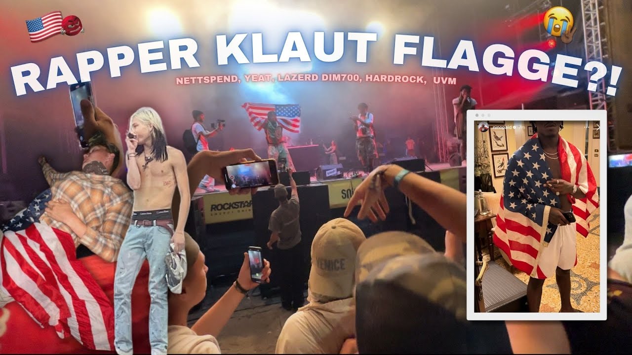 RAPPER KLAUT MEINE USA FLAGGE?!😱🥹 | splash! vlog day 3 #010