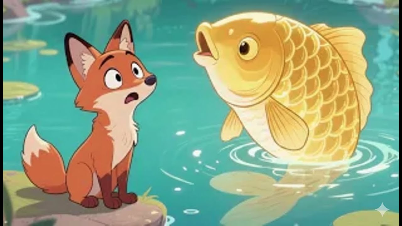 The Little Fox and the Magic Lake