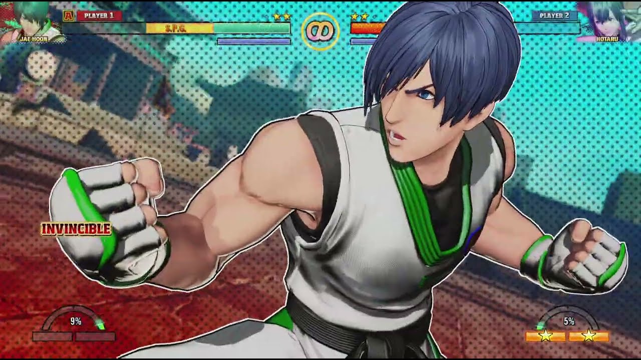 FATAL FURY: City of the Wolves Jae Hoon vs Hotaru