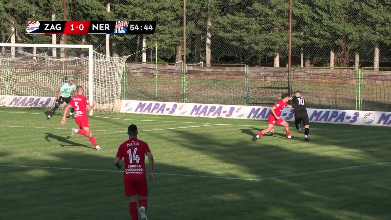 NK Zagora vs NK Neretva, sazetak
