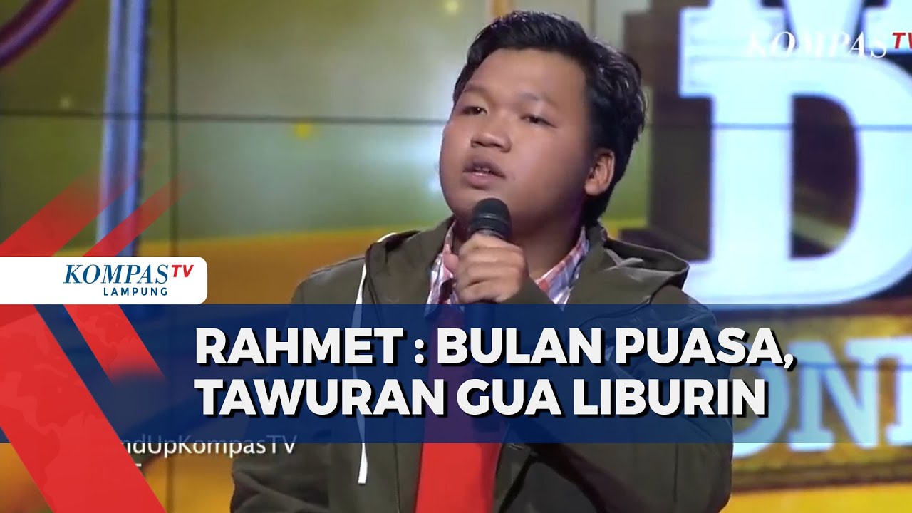 Edisi Ramadan | Stand Up Rahmet: Pas Puasa, Tawuran Diliburan tapi Malak Orang Tetep!