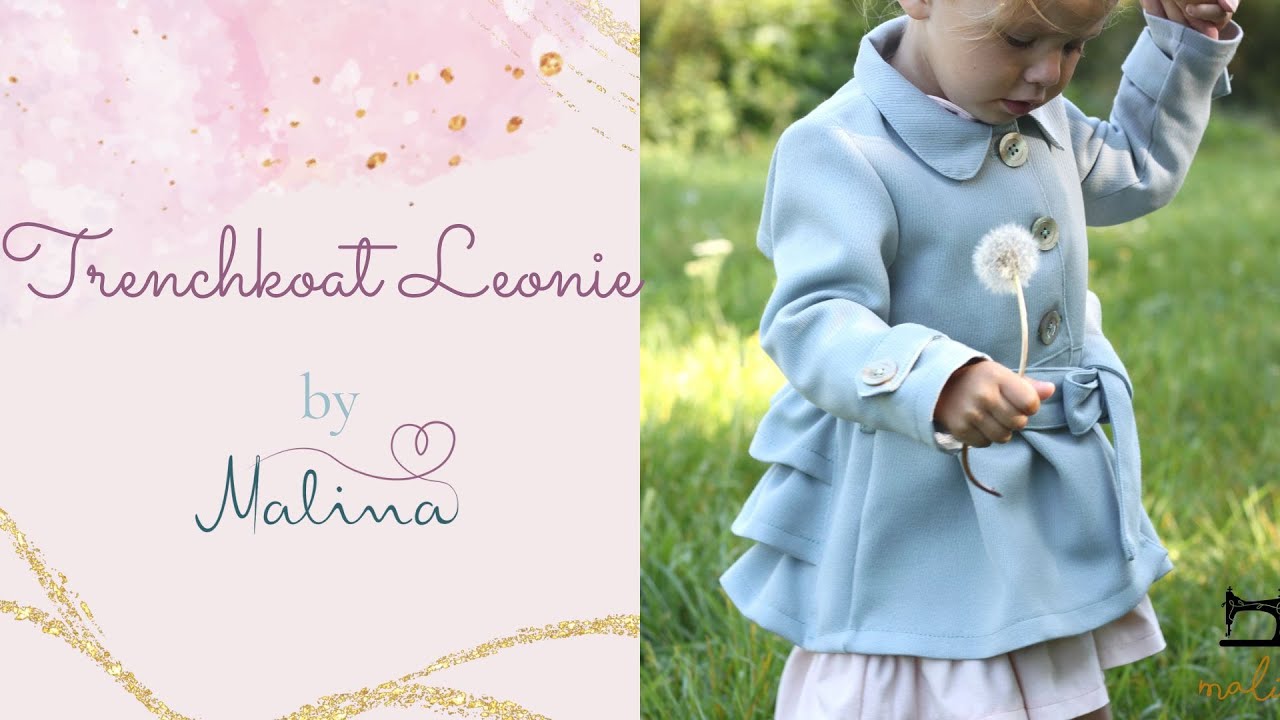 Videon&auml;hanleitung Trenchcoat Leonie Malina Schnittmuster