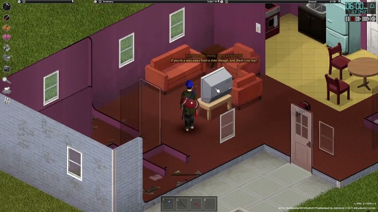 Project Zomboid new B42 stream 5 - Limiting the unlimited zombie situation at Guns Unlimited