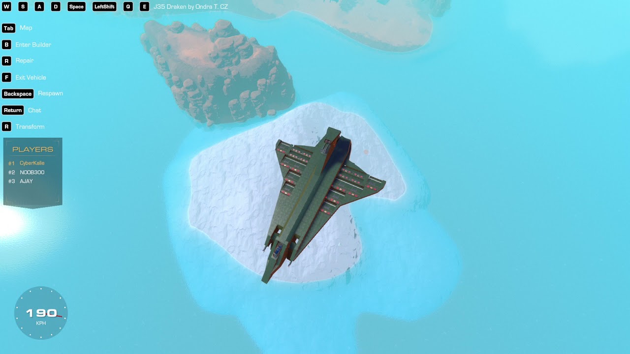 This HORRIBLE plane i found on the workshop in trailmakers!