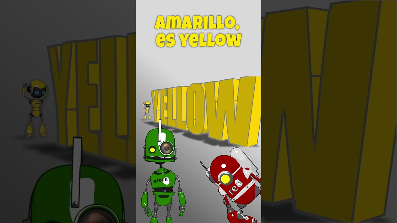 Vamos a aprender los colores en Ingl&eacute;s short 1