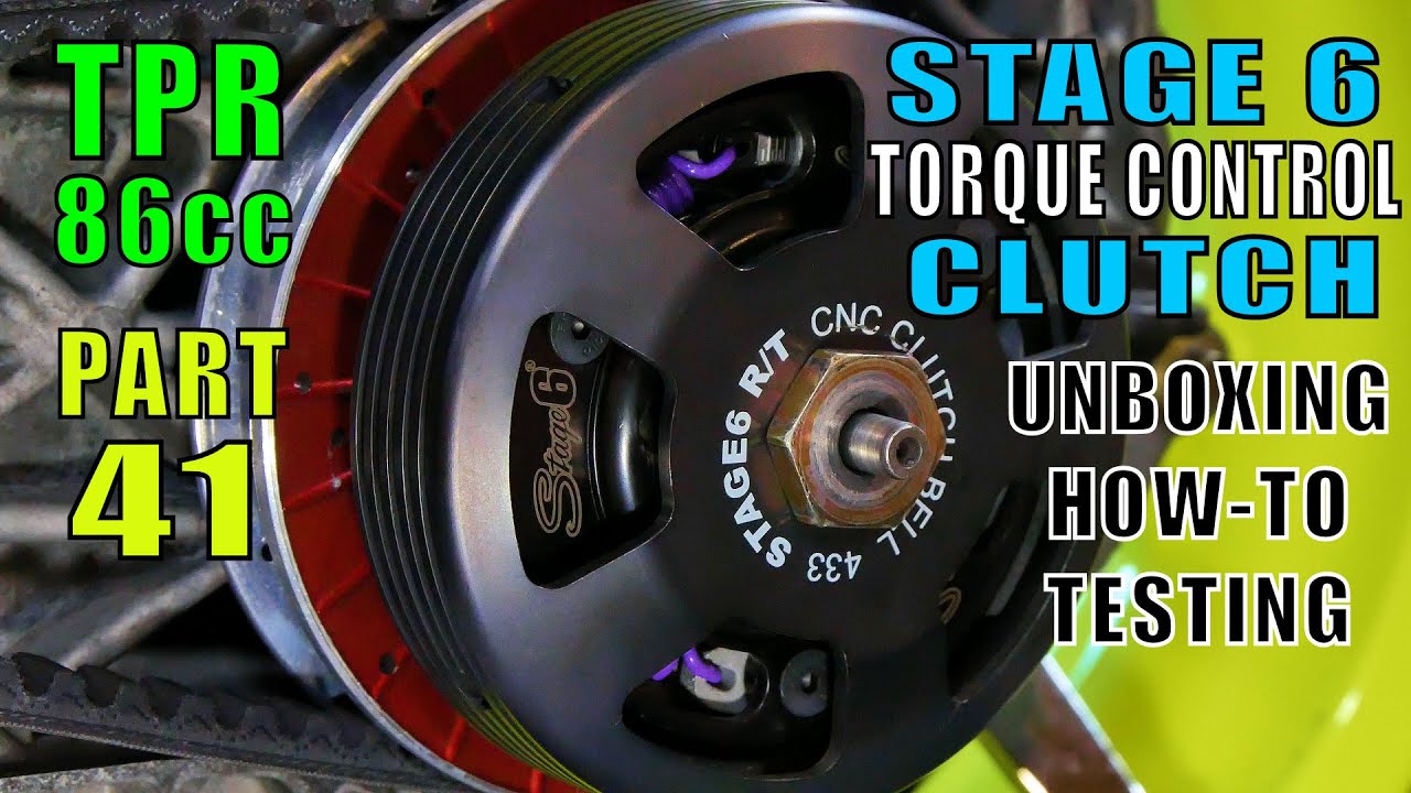Stage6 Torque Control MKII Clutch Unboxing, Adjustment How-To & Results : TPR 86cc Build : Part 41